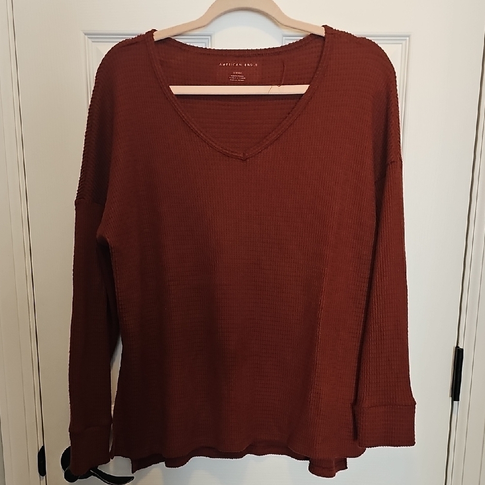 American Eagle Outfitters Super Soft Relaxed Ribbed Top